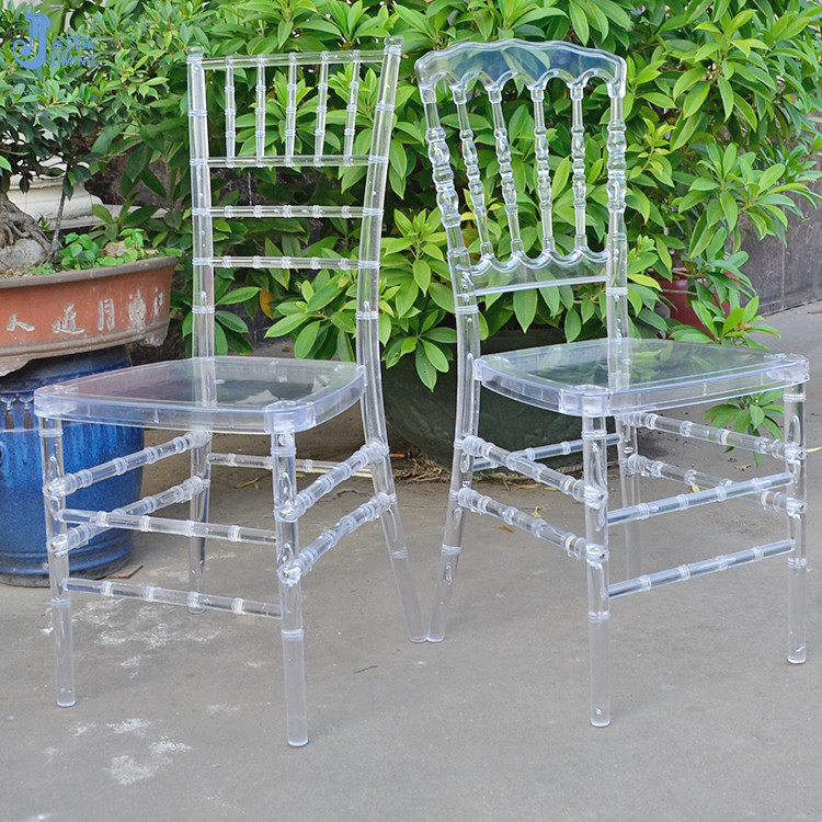 Resin Napoleon Plastic Acrylic Clear Chair