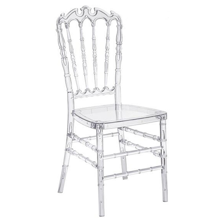 Fancy Plastic Resin Chiavari Chair Clear