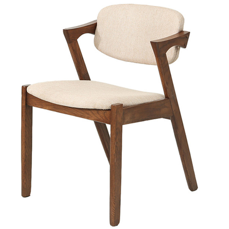 Upholstered Dining Vintage Wood Chair